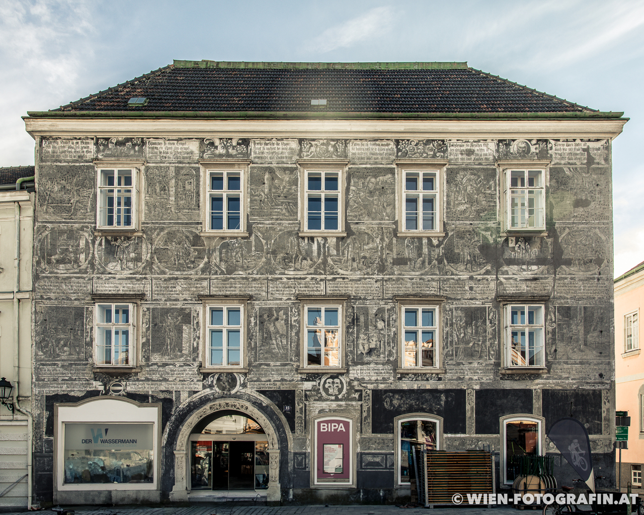 Sgrafitto-Haus