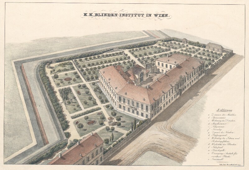 Institute for the education of the blind, Vienna, ca. 1830