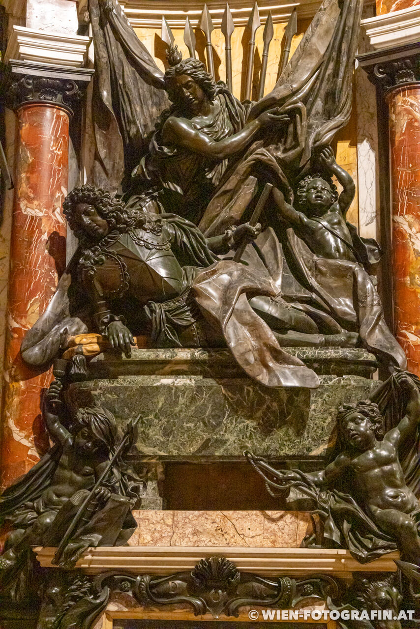 Das Grabmal des Großmeisters Marc'Antonio Zondadari