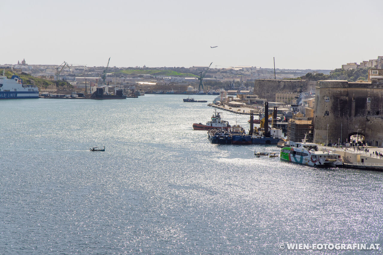 Ausblick von Lower Barrakka Gardens