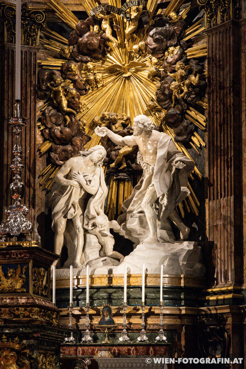 Altargruppe mit Johannes dem Täufer